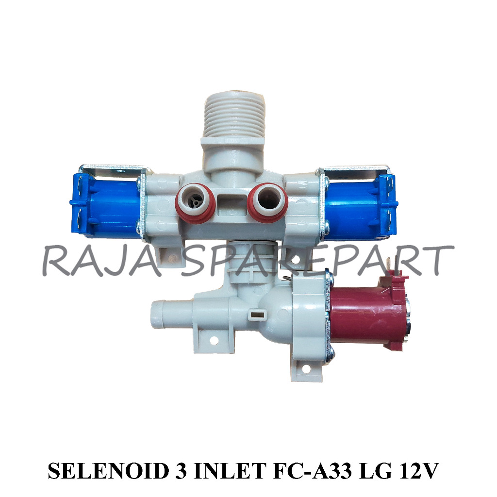 SIT3 SELENOID MESIN CUCI/SELENOID WATER INLET/SELENOID 3 INLET FC-A33 LG 12V