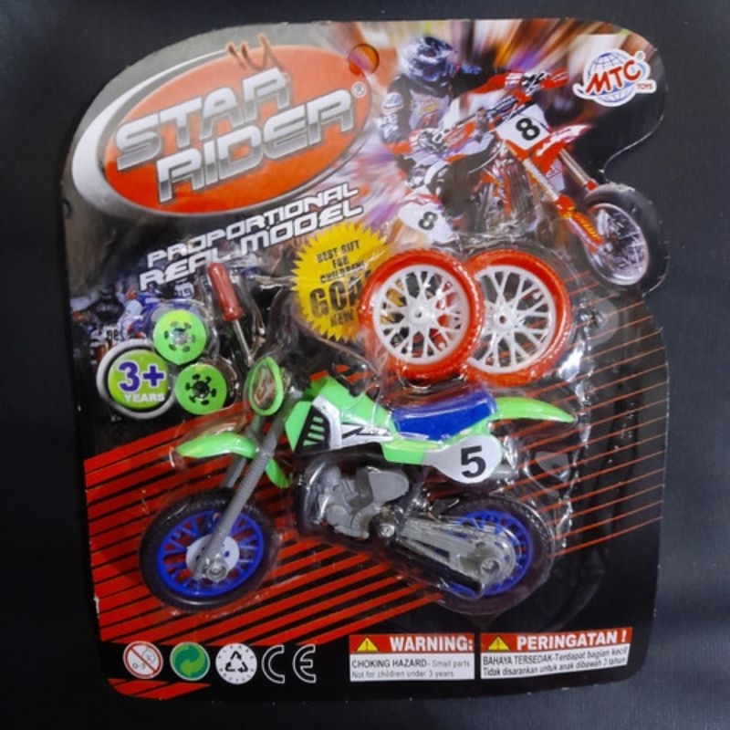 mainan motor cross miniatur / miniatur motor cross / motor cross / mainan motor / miniatur