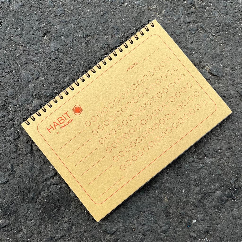 

[ TOOKE ] Planner Harian / Agenda / Notebook / Journal / Weekly / Daily / table to-do-list Kraft Cover Spiral