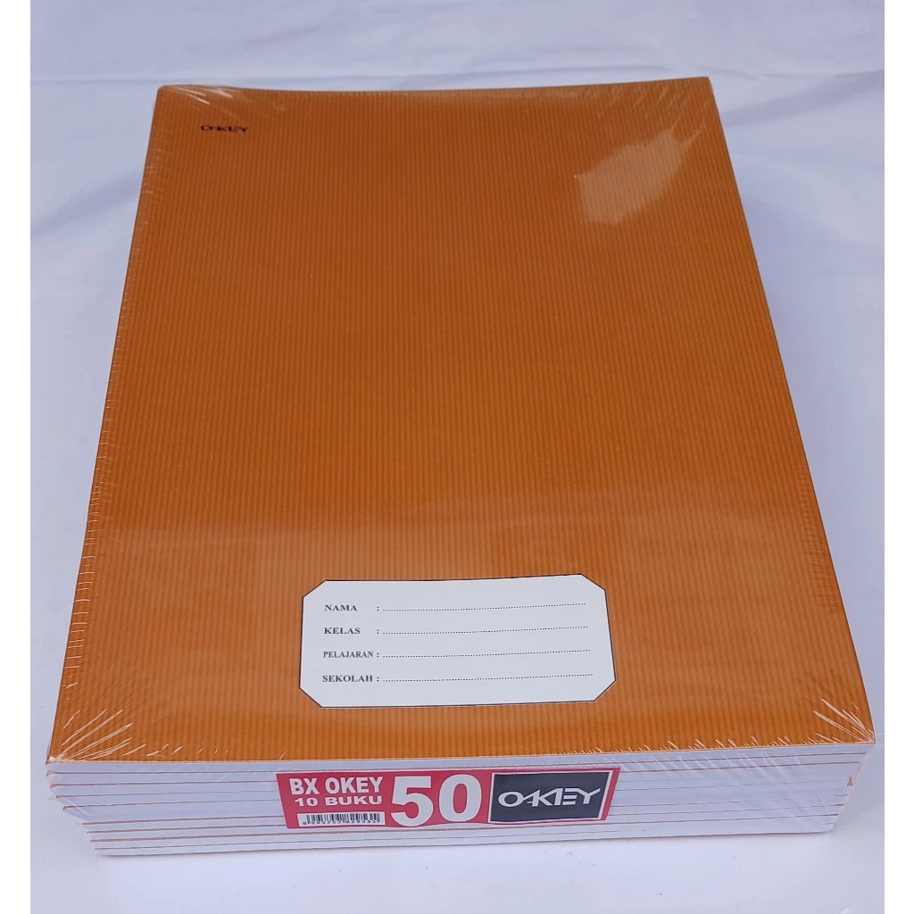 

BUKU TULIS campus KIKY/OKEY Cover Coklat 50 lembar