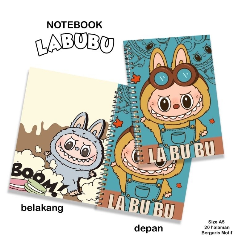 

Notebook Labubu Buku Tulis