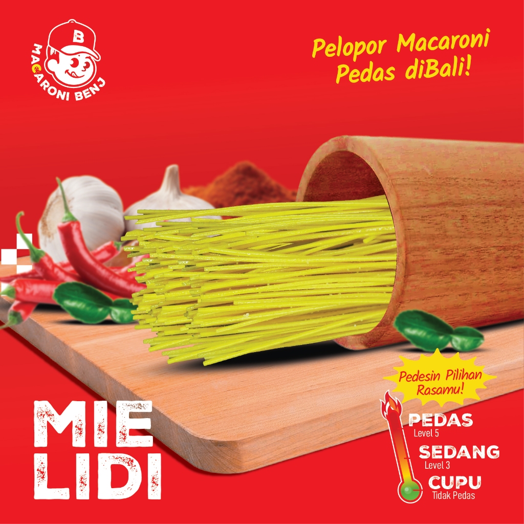 

MAKARONI BENJ - MIE LIDI 120gr