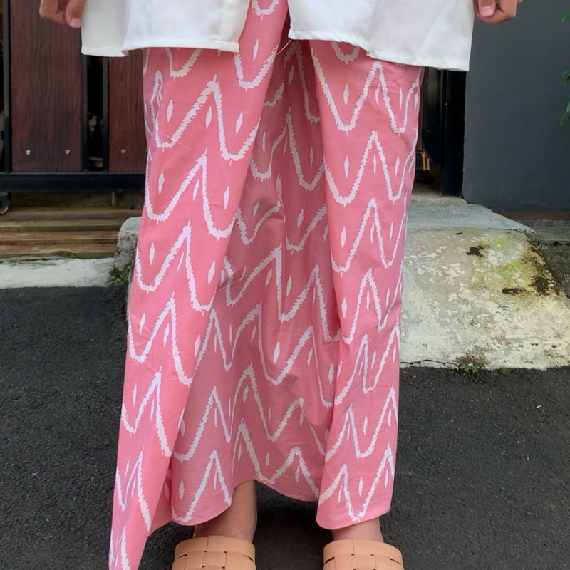 Sarung Batik Santri - Sarung Aesthetic Modern - Sarung Pink - Sarung Wanita - By Harco