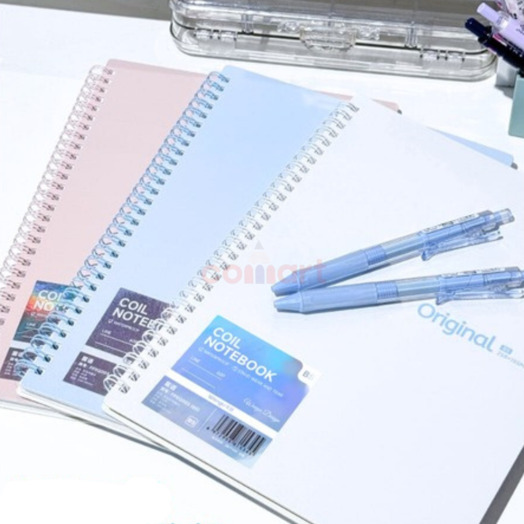 

Notebook Spiral Coil A6 FPXQ003 - Buku Spiral Hologram A5 - Ring Besi - Cover PVC Waterproof B5 - Agenda Ring A6 - Buku Catatan