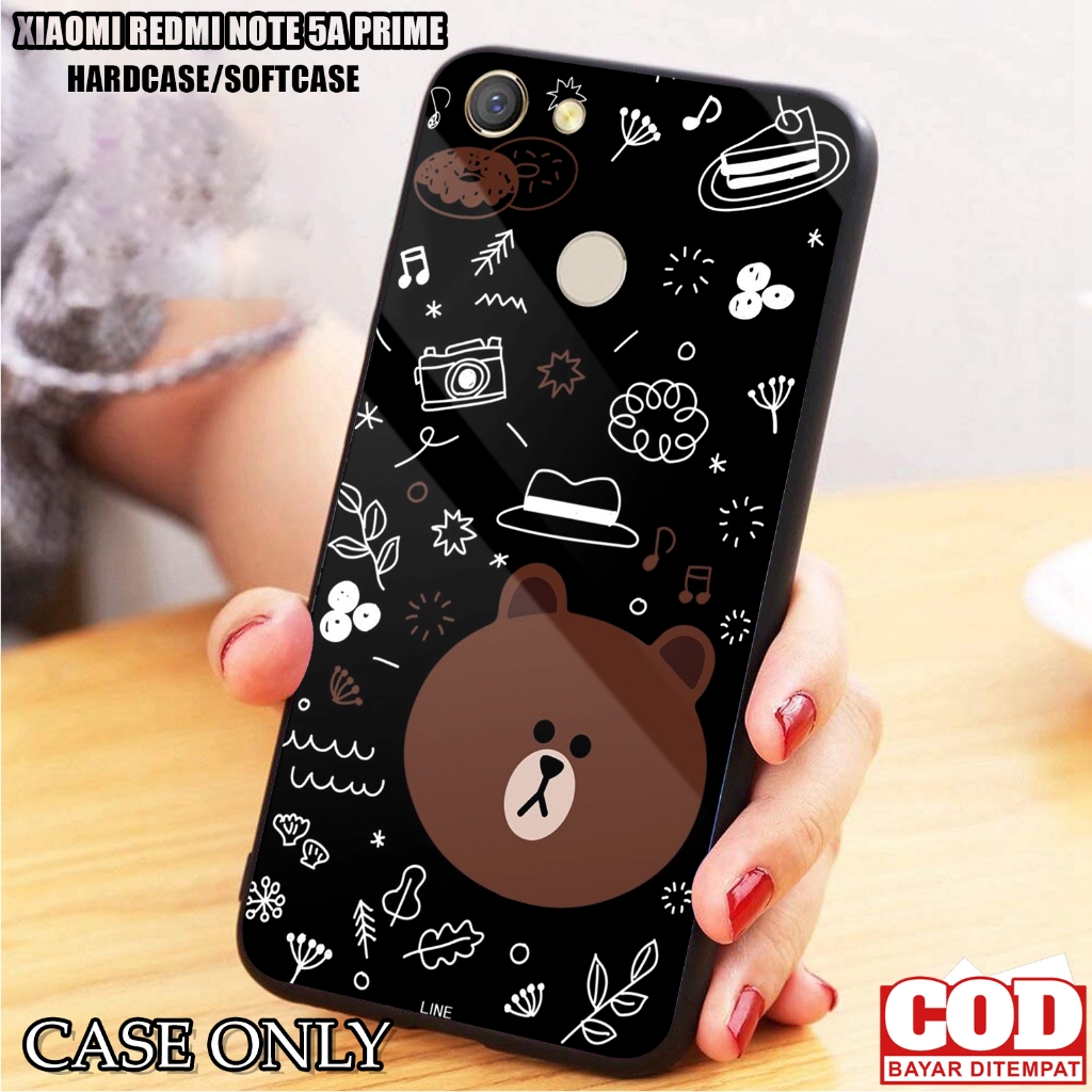Case  XIAOMI REDMI NOTE 5A PRIME  - Casing XIAOMI REDMI NOTE 5A PRIME [ BEAR ] Silikon XIAOMI REDMI 