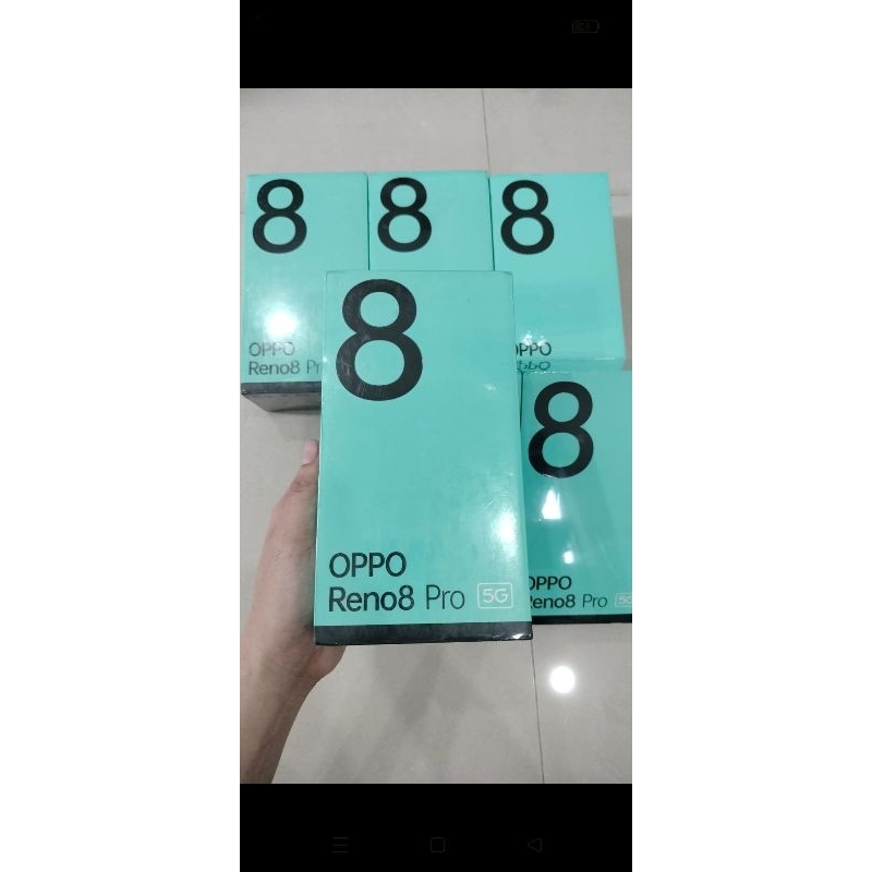 Oppo Reno 8 Pro 5G 12/256GB Garansi Resmi 1 Tahun BNIB