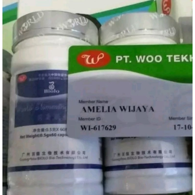 100% ORI WooTekh BIOLO IMPORT WSC (World Slimming Capsule) isi 60 kapsul