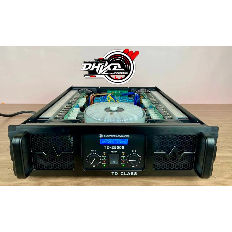 POWER SOUNSTANDARD TD 25000 CLASS TD 3750watt 4 ohm / Power Soundtandard TD 25000 class Td baru