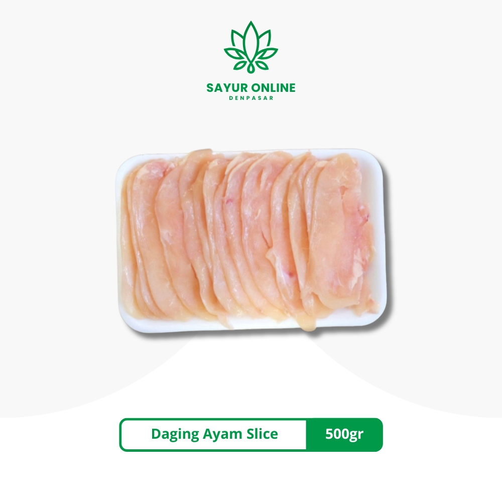 

Daging Ayam Slice 500gr - Sayur Online Denpasar