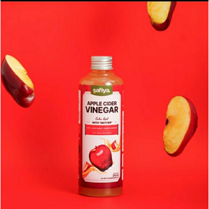 

Cuka Apel syafiah 250 ml | Apple Cider Vinegar With Mother
