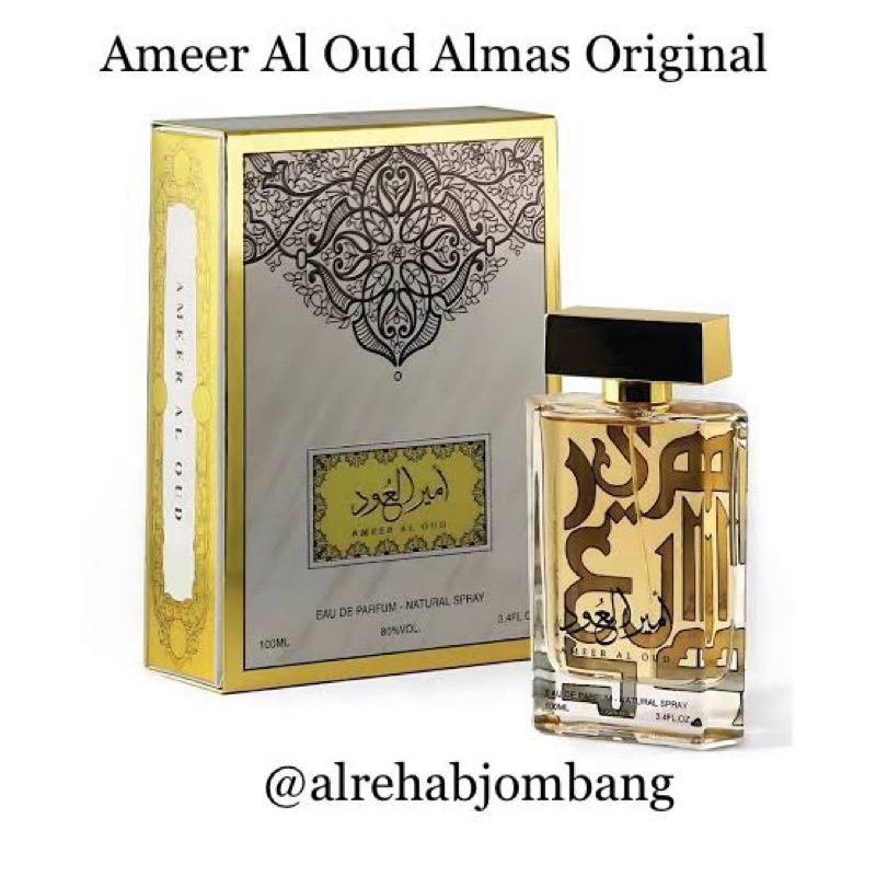 Parfum Ameer Al Oud Gold by Almas 100ml Spray