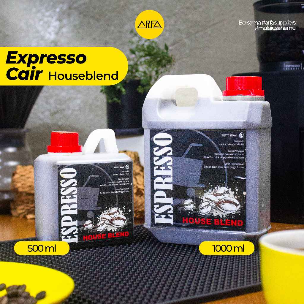 

Kopi Espresso Houseblend Konsentrat 1 Liter