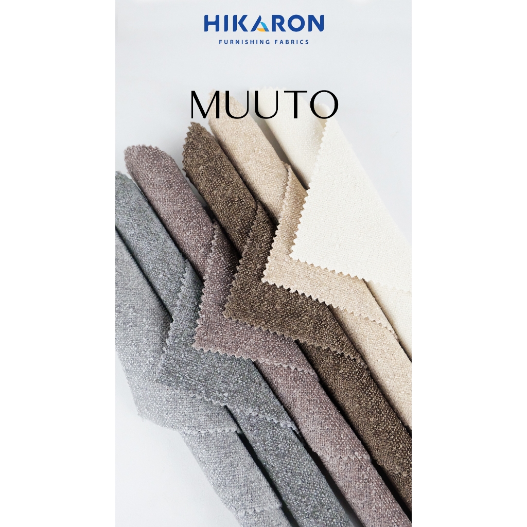 MUUTO HIKARON : KAIN SOFA HIKARON MUUTO-KAIN INTERIOR BOUCLE VELVET-KAIN PELAPIS SOFA/MEBEL/CUSHION