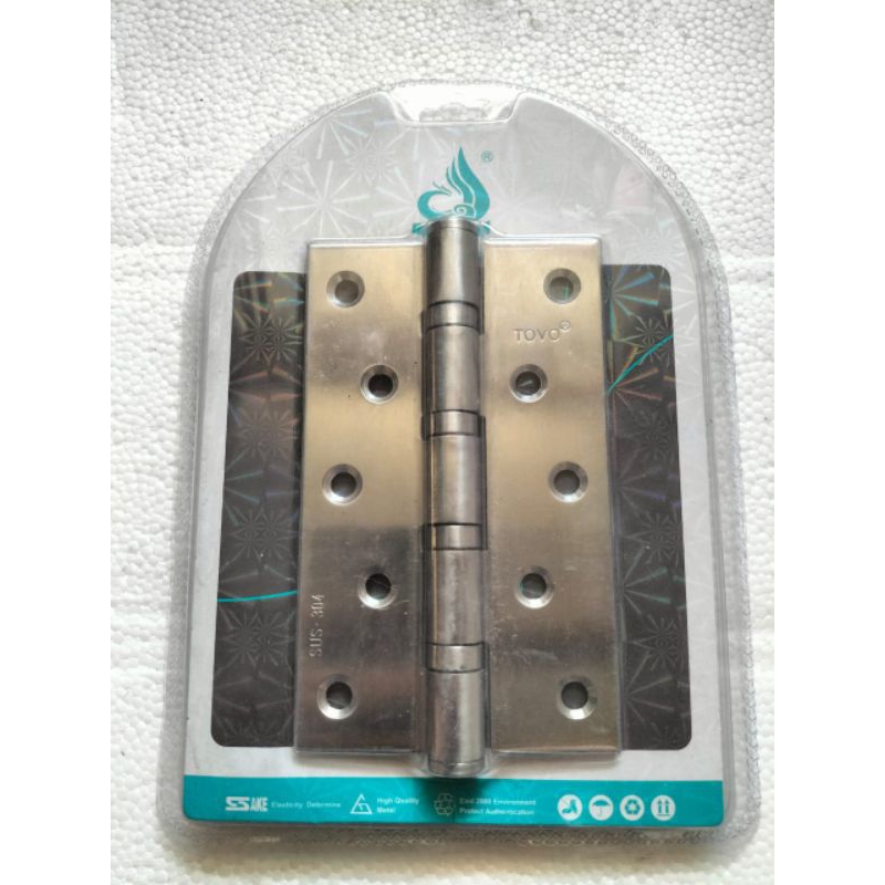 [ 1 SET] Engsel Tovo Stainless 5 inch | Engsel stainless steel