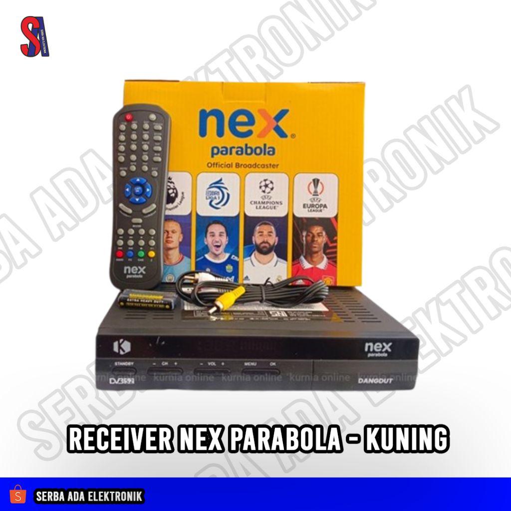 Receiver Nex Parabola - Kuning