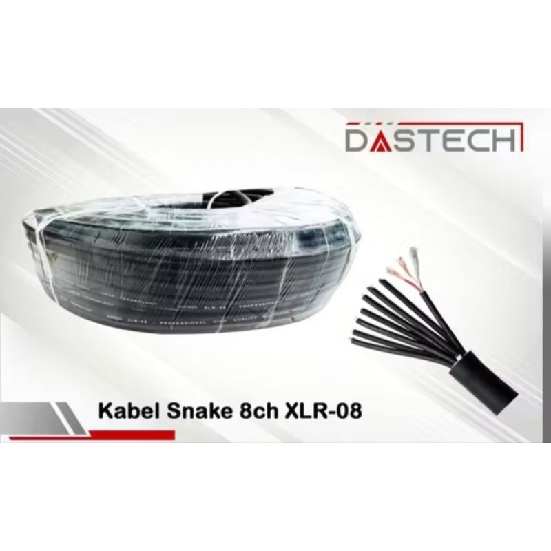 Kabel Snake isi 8 Dastech Kabel snake Audio Isi 8 audio Dastech