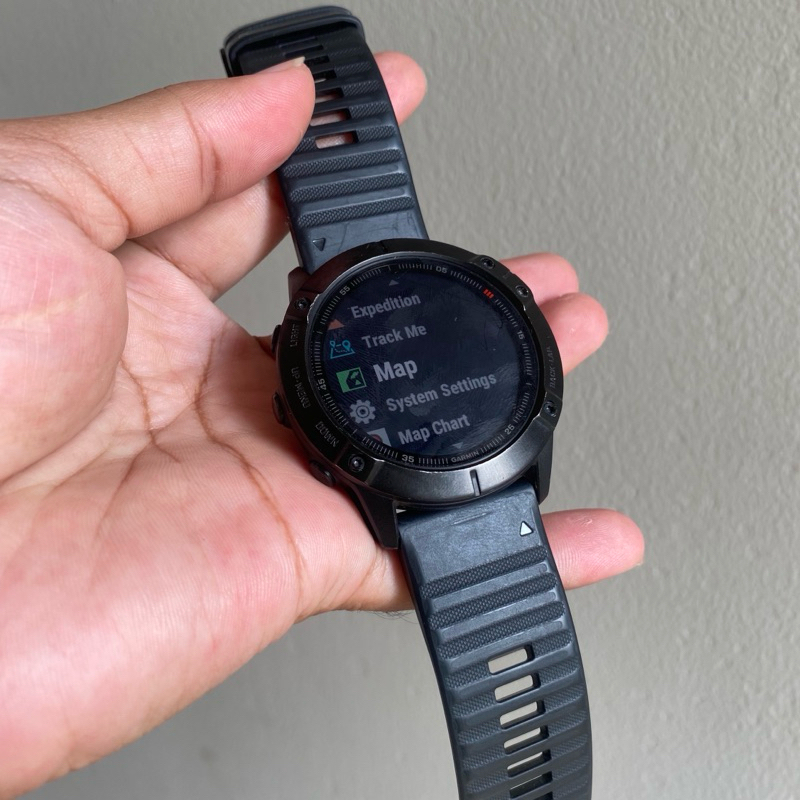 garmin fenix 6x sapphire second like new