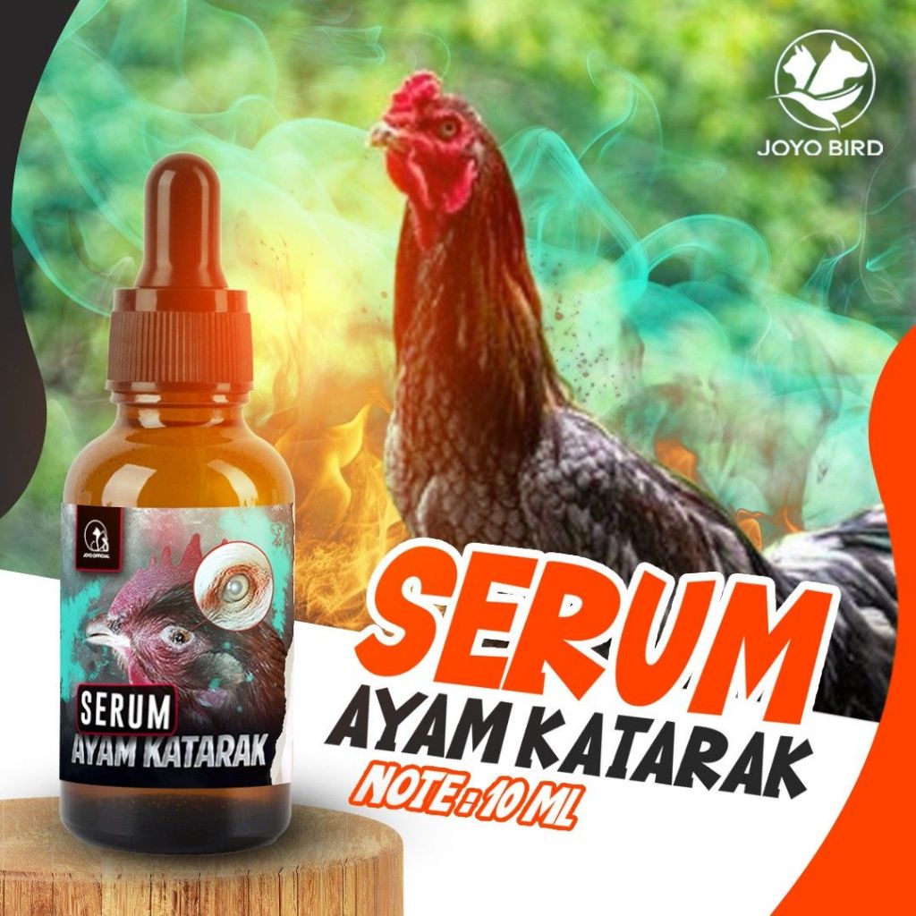 SERUM AYAM  KATARAK | OBAT KATARAK AYAM | MATA NITIK PUTIH | MATA AYAM KATARAK