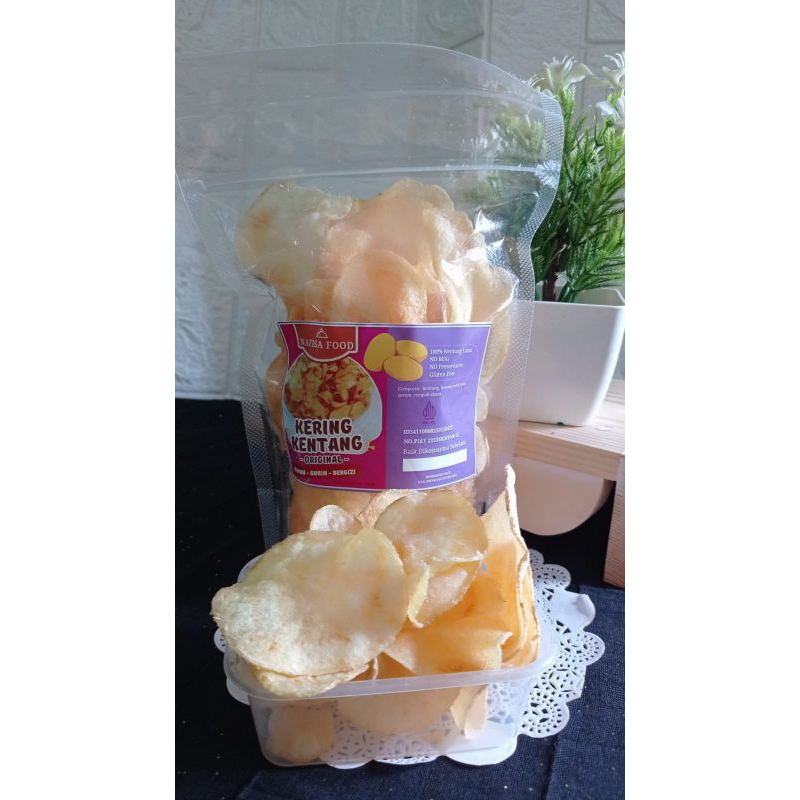 

Kripik Kentang rasa original non msg nafisa food