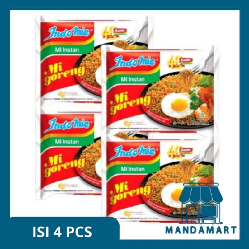 

Paket Bundling Indomie Mie Instan Goreng Pcs Isi 4 - MandaMart