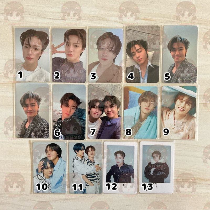 PHOTOCARD JENO HAECHAN JAEMIN CHENLE JISUNG MOEVIR MAGAZINE ARENA HOMME + DREAMZINE JAPAN A B VER UN