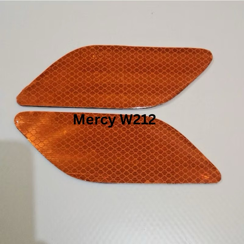 DUMMY SIDE MARKER BUMPER MOBIL MODEL MERCY MERCEDES BENZ W212 REFLEKTOR MATA KUCING BEMPER MOBIL JDM