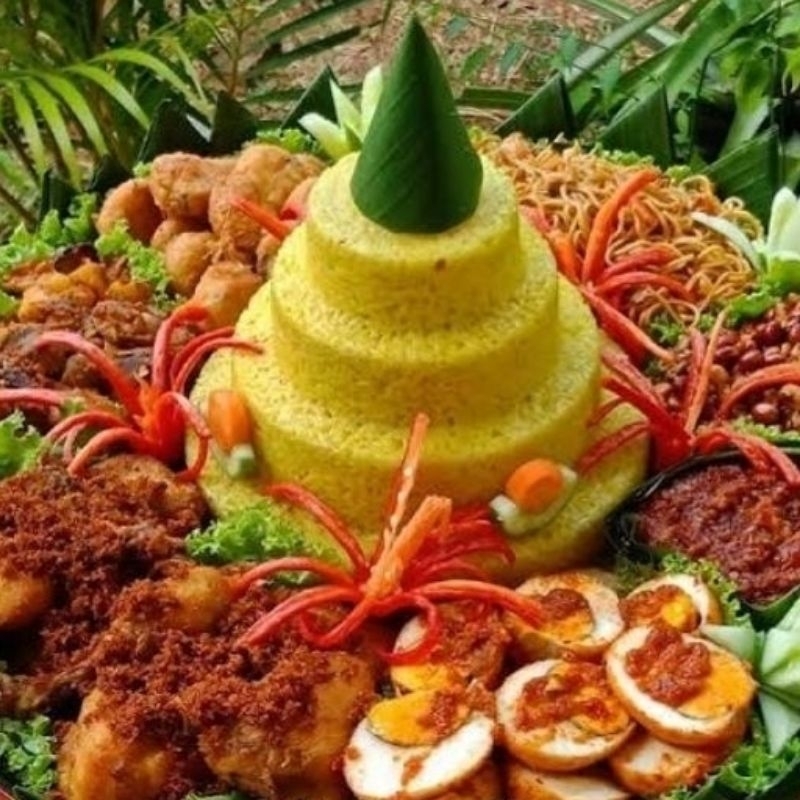 

Juragan Catering - Nasi Tumpeng Jumbo 10 porsi Paling Murah Lengkap Halal Higenis Pas Untuk Acara