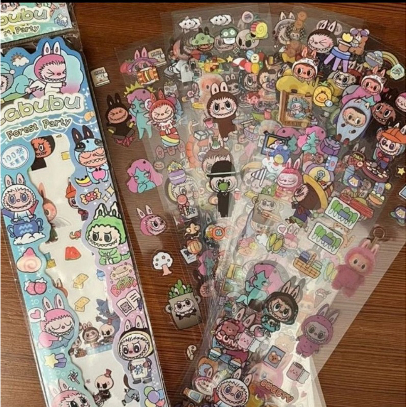 

Sticker Labubu Panjang Pernak Pernik Labubu