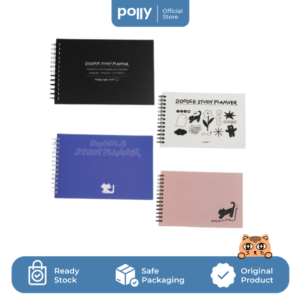 

ICONIC Doodle Study Planner / Buku catatan premium