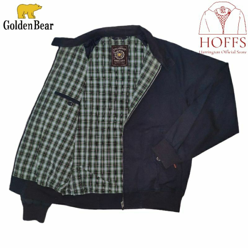 Golden Bear Colombus USA Harrington Jacket Navy M 1GLDNBRNVBLM