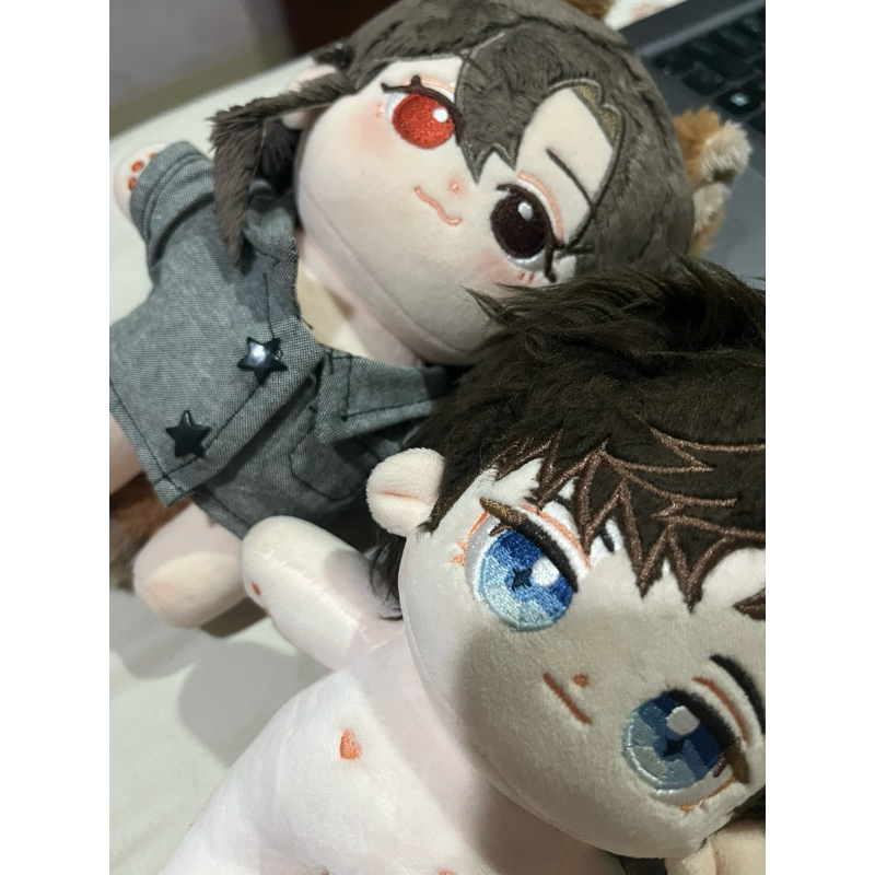 [PRELOVED] 20cm Doll Artem tears of themis plushie & hua cheng TGCF plushie