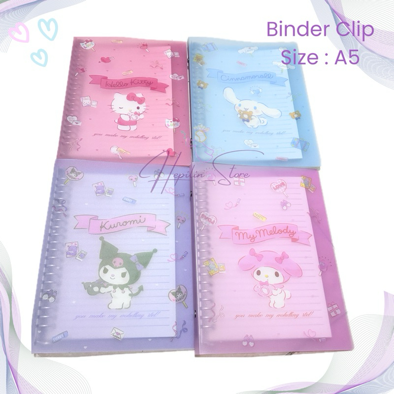 

Karakter Cartoon Fancy Map Binder A5 / Map Loose Leaf Fancy Karakter