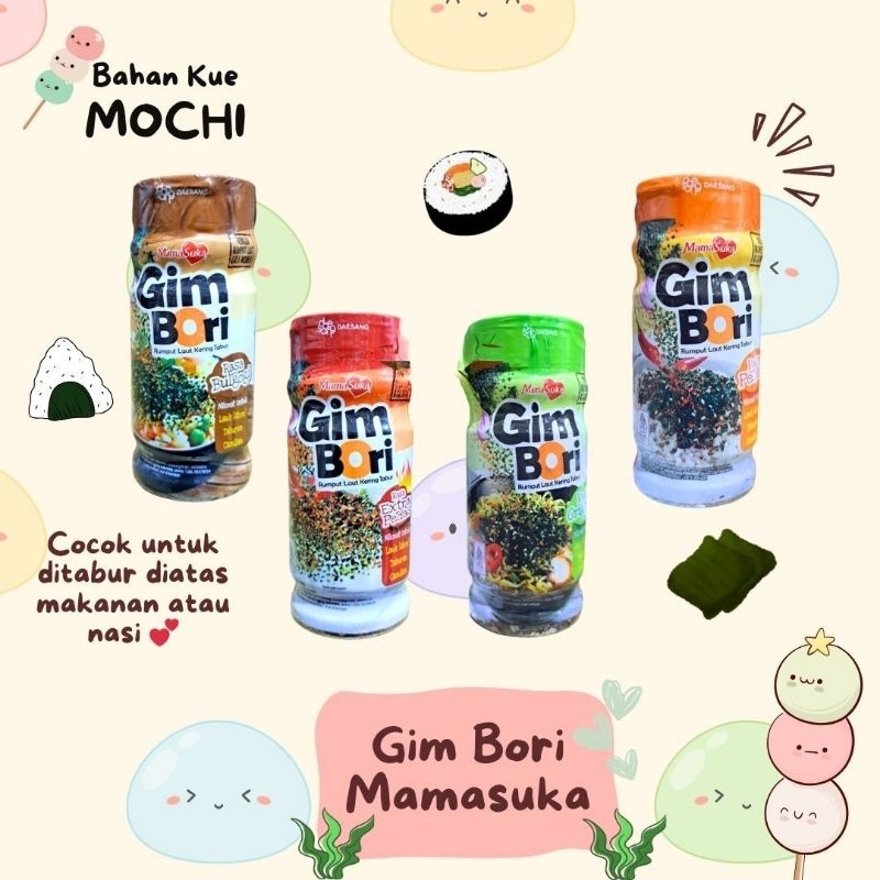 

MAMASUKA Gim Bori Nori Tabur Kering 30gr - All Variant