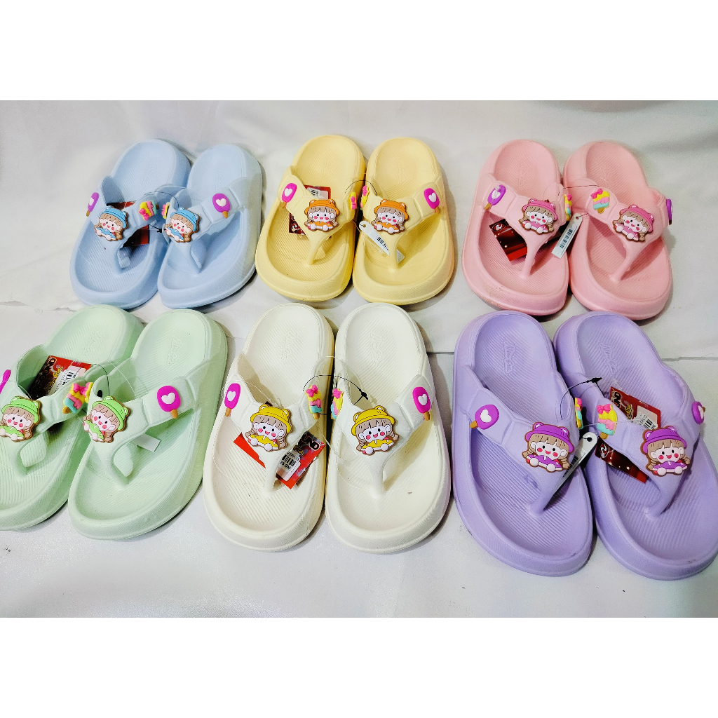 SANDAL JEPIT KARET ANAK CEWEK TANGGUNG NEW ERA(32-35)2132
