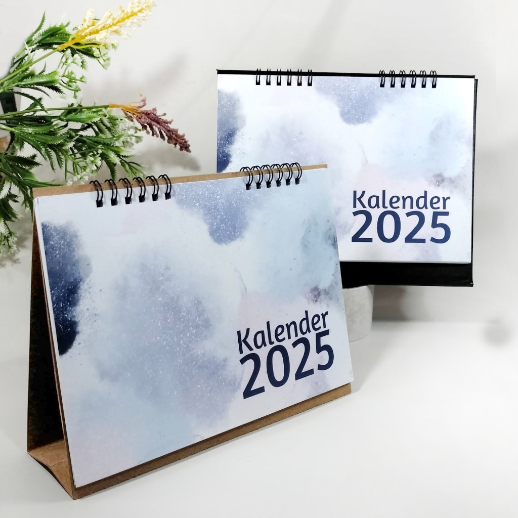 

Kalender Meja 2025 / Kalender Duduk Polos Tulisan Besar