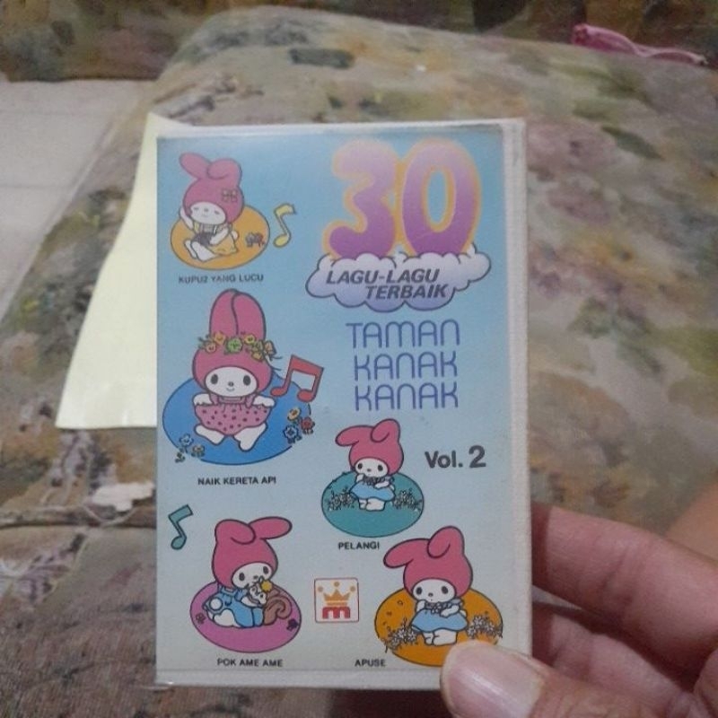 kaset pita 30 lagu lagu terbaik taman kanak kanak vol 2 (K511)