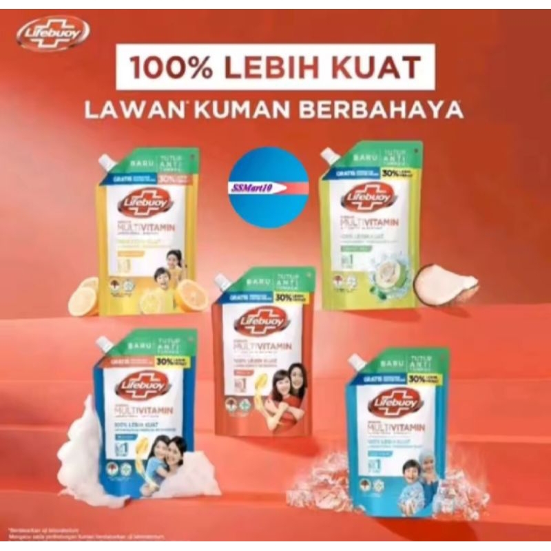 sabun cair Lifebuoy 400ml