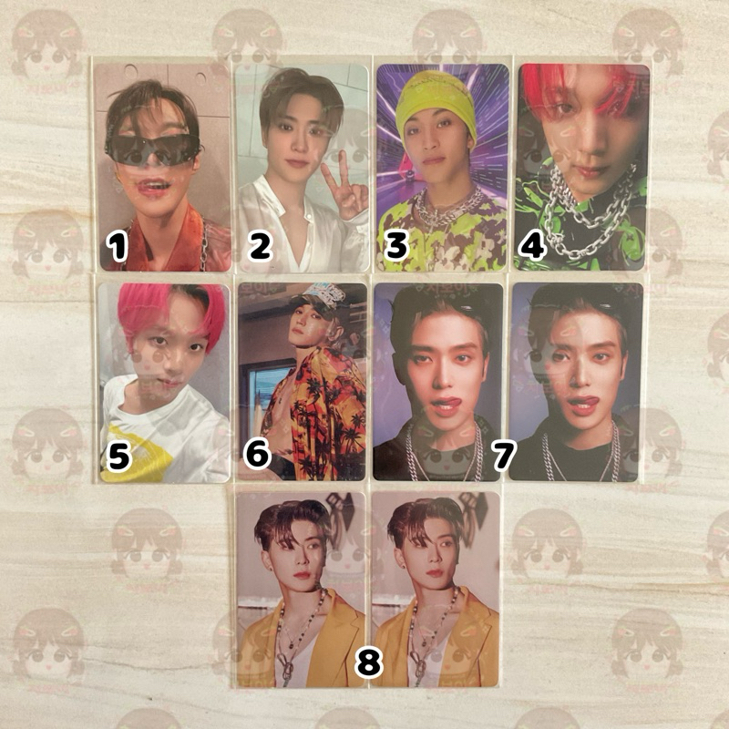 PHOTOCARD TAEYONG DOYOUNG JAEHYUN MARK HAECHAN 2BADDIES PHOTOBOOK DIGIPACK KOREA SELCA STREET TC A K