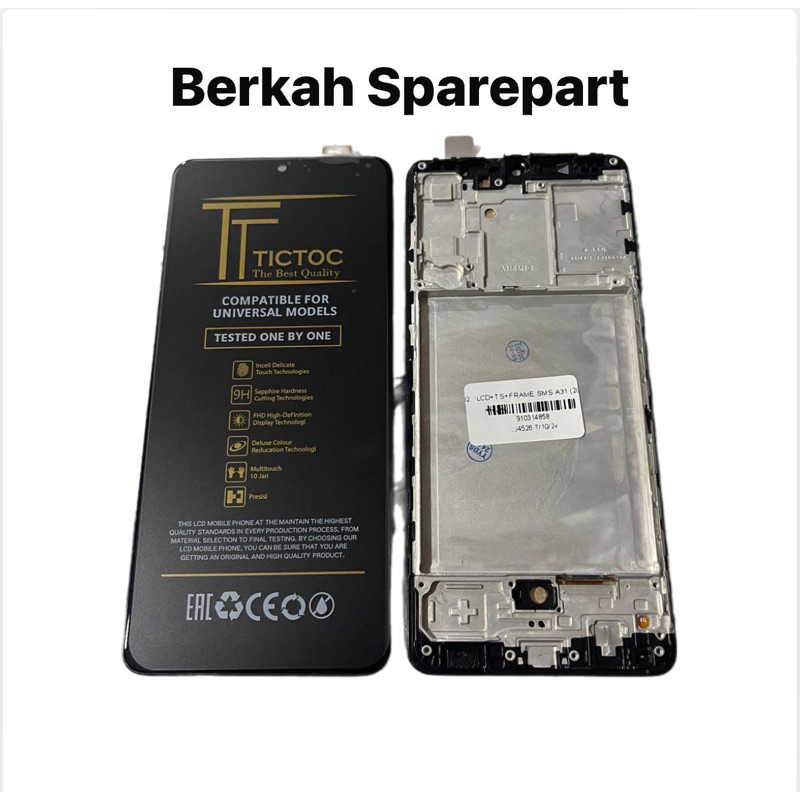LCD SAMSUNG A31 4G / A315 NO FINGERPRINT