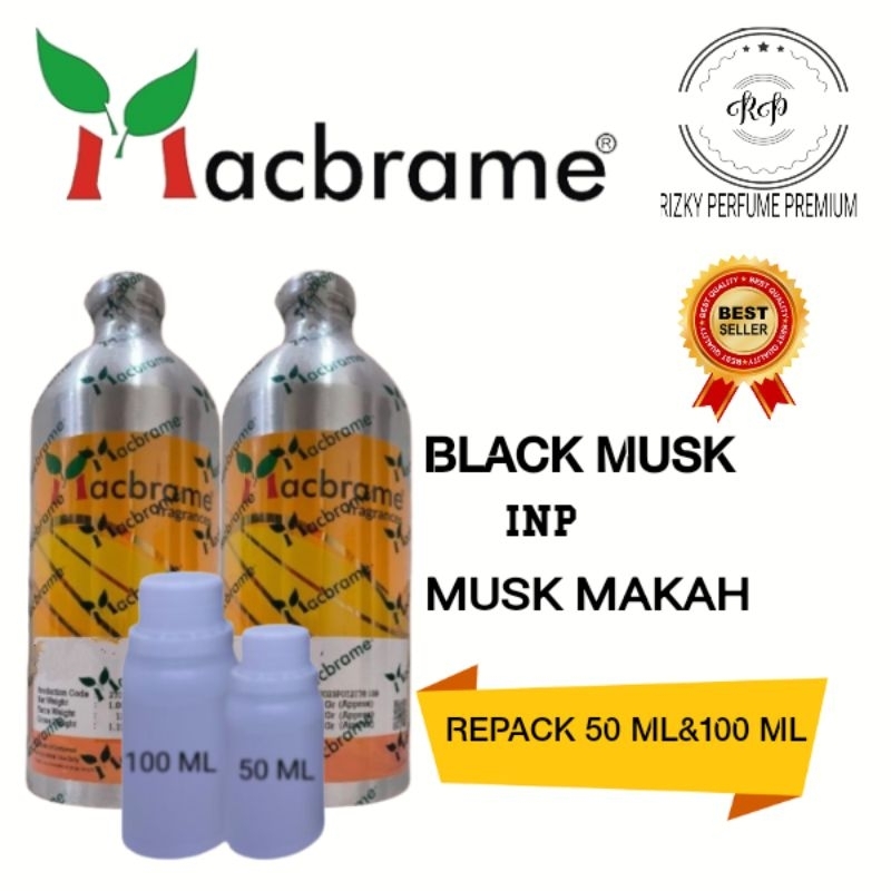 (BLACK MUSK)BIBIT PARFUM MACBRAME INSP MUSK MAKKAH