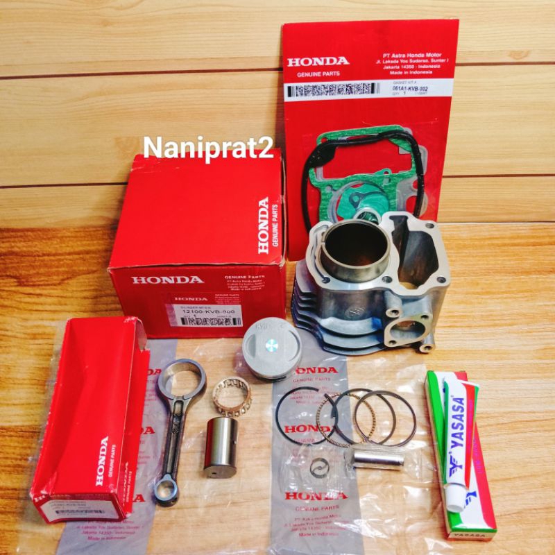 Blok Seher Komplit KVB + Setang Seher Honda Vario 110 lama/Vario CBS Techno 110