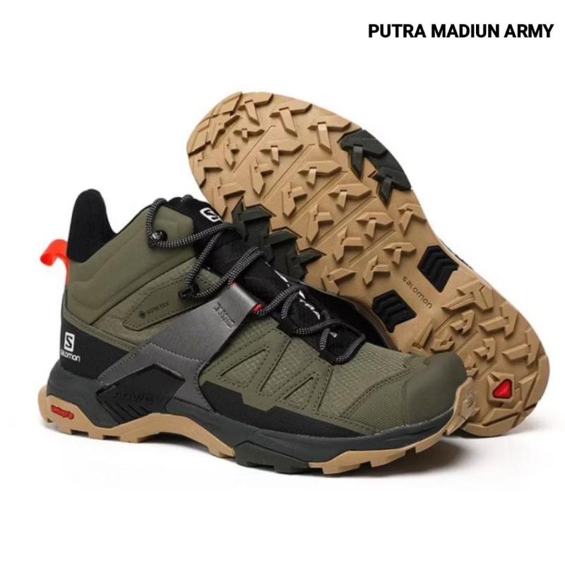 Sepatu Salomon X ULTRA 4 Mid GTX Men's Shoes Hiking Shoes / Salomon X ULTRA 4 Mid Gore-Tex Hiking Bo