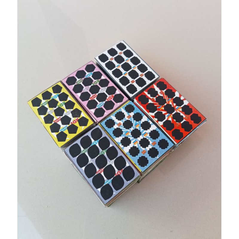 mainan kartu kupon gosokan titik 15 isi 1000 potong + bonus