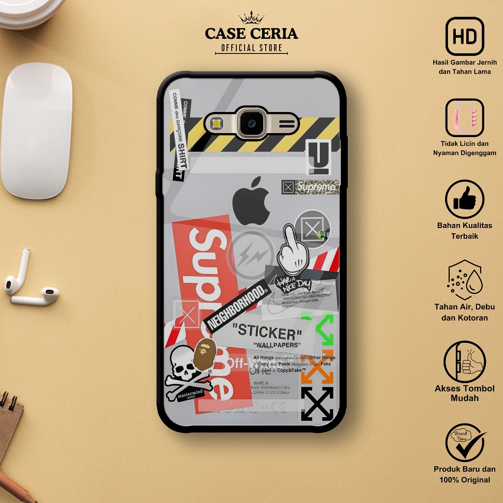 Case SAMSUNG J2 PRIME - Casing SAMSUNG J2 PRIME Motif Brand Aesthetic - Silikon Case – Hardcase HP