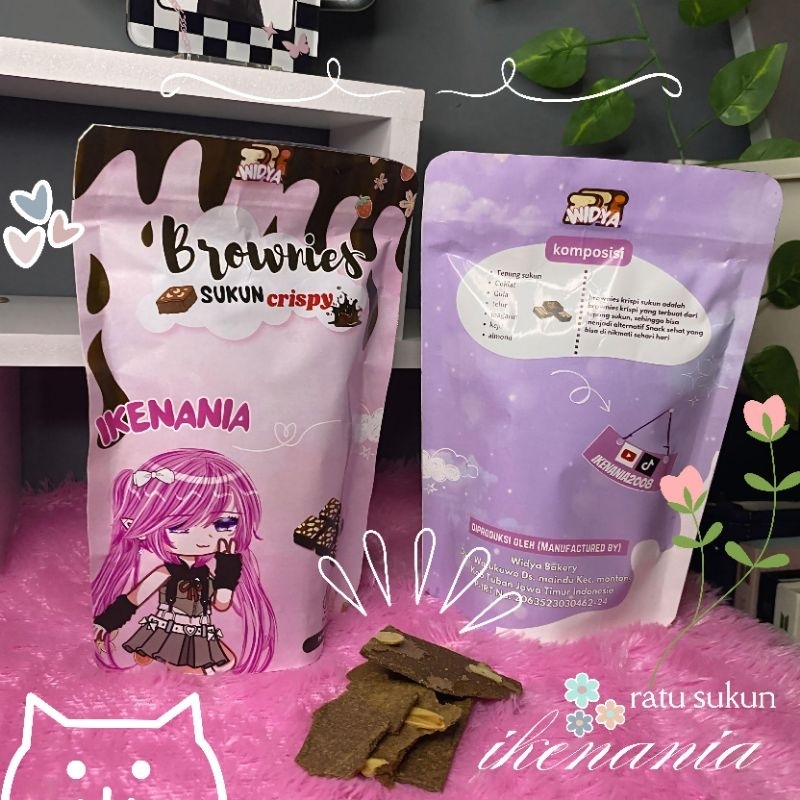 

brownies》brownies sukun crispy-crispy renyah||rasa roginal sukun×coklat