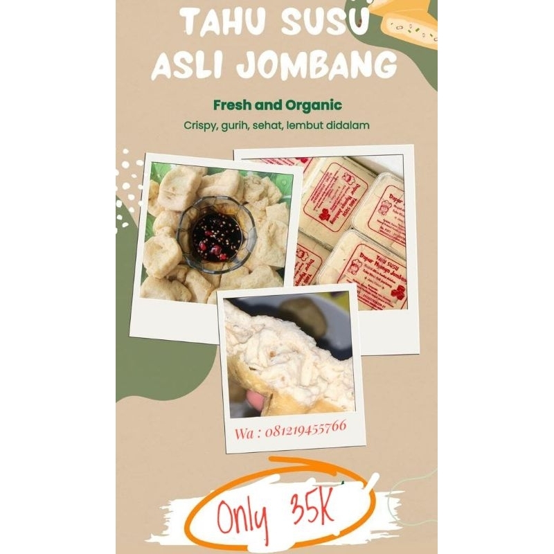 

Tahu ausu asli jombang original