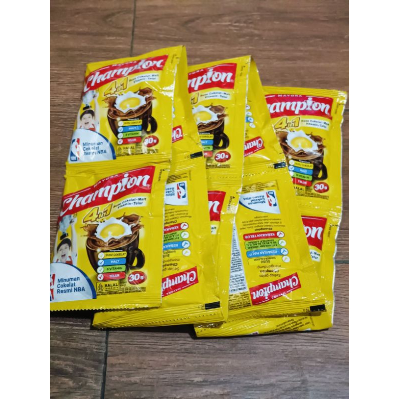 

CHAMPION SUSU COKLAT PERENCENG 11pcs(selama masa promo)