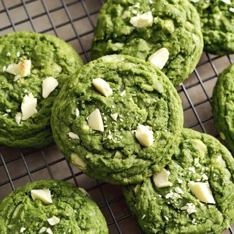 

Soft Cookies Matcha white chocolate