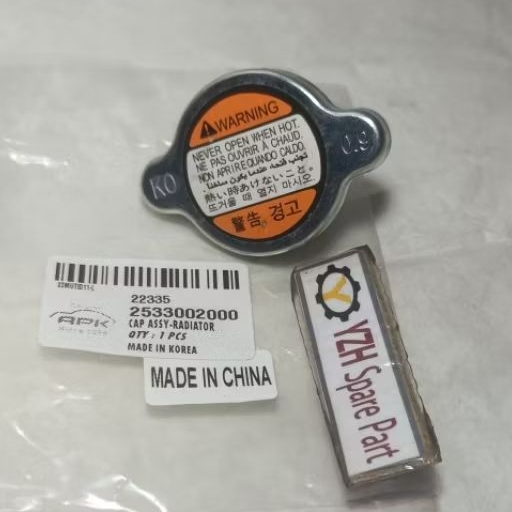 Tutup radiator hyundai Atoz oem /imitasi