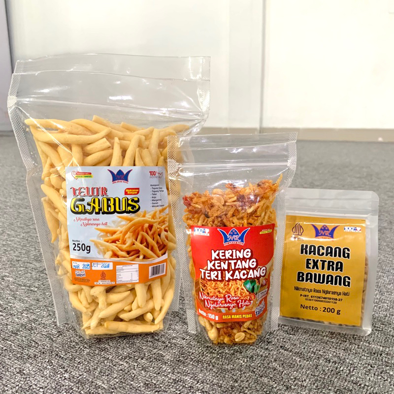 

bundling kering kentang teri & telor gabus (husnul)
